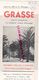 06- GRASSE - RARE DEPLIANT ANNEES 40-50- LA CUEILLETTE DU JASMIN- IMPRIMERIE BAUDENA - Tourism Brochures