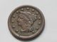 1 One Cent 1854 - BRAIDED HAIR - United States Of America  **** EN ACHAT IMMEDIAT **** - 1840-1857: Braided Hair (Capelli Intrecciati)