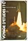 AFFICHE ORIGINALE PUBLICITE IBM VOYAGE D'ETUDES ITC 1985 RALEIGH ORLANDO NEW YORK STS NASA NAVETTE SPATIALE USA - Posters