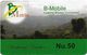 Bhutan - BMobile - Green Field Landscape- GSM Refill 50Nu, Used - Bhutan