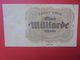 KÖLN 1 MILLIARDE MARK 1923 CIRCULER (B.17) - Collections