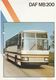 Brochure-leaflet DAF BUS Eindhoven MB200 Coach-tourbus-car De Tourisme-reisebus - Camions
