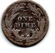 USA Barber /1 Dime 1902 / B+ - 1892-1916: Barber