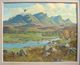 Charmant Paysage : "BEN LOYAL (Nord De L’Écosse)", Peint Par Walter W. RUSSELL - Olii