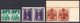 South Africa 1941-43 Mint Mounted, See Notes, Sc# 81,84,86, SG 88,92,95 - Ongebruikt