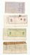 Chéque , ITALIE , 1976 , 2 Scans , LOT DE 4 CHEQUES - [10] Checks And Mini-checks