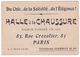 Rare Chromo Image Devinette Halle à La Chaussure 83 Rue Crozatier Paris - Enfant Chapeau Papier Plié Pliage Chien A38-10 - Other & Unclassified