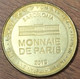 ESPAGNE BARCELONA ANTONI GAUDI MDP 2013 MEDAILLE SOUVENIR MONNAIE DE PARIS JETON TOURISTIQUE MEDALS COINS TOKENS - 2013