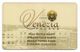 Venezia Palace Hotel Antalya, Turkey, Used Towel Card # Veneziaptowel-1 NOT A KEY CARD - Hotel Keycards