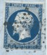 N° 14 BLEU NAPOLEON SUR LETTRE / PARIS POUR BOUXWILLER / 2 AVRIL 1856 - 1849-1876: Klassieke Periode