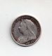 REF MON4  : Monnaie Old Coin Grande Bretagne 3 Pence Argent 1897 - F. 3 Pence