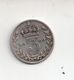 REF MON4  : Monnaie Old Coin Grande Bretagne 3 Pence Argent 1900 - F. 3 Pence