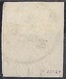 Schweiz Suisse 1856: II.Periode Faden Gelb Fil Jaune UN FRANC Grau Zu 27D Mi 18IIByn  GENÈVE 13 JUIL 58 (Zu CHF 1300.00) - Gebraucht