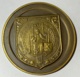 Médaille. Sigillu Scabinorum De Uccle. Armoiries Et Sceau D'Uccle. René Gouverneur 1976. 50mm - Professionals / Firms