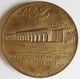 Médaille En Bronze Philadelphie 14 Aout 1969 Ministère Du Trésor. 76 Mm / 224g - Autres & Non Classés