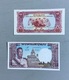 LAOS = 2 Billets 10 & 50 Kip (neufs) & 1 Timbre Oblitéré (Calgary 88) - Laos