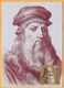 2019 Moldova Moldavie Maxicard  Leonardo Da Vinci  Italian Painter, Scientist, And Engineer. - Autres & Non Classés