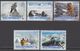 ROSS DEPENDENCY 2006 5 TP 50th Anniversary Of The NZ Antarctic Programme N° 105 à 109 Y&T Neuf ** Mnh - Nuevos