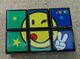 Mini Rubik's TM Cube De 6 Pièces Smiley World Mc Donald's 2020 - Acertijos