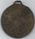 Ancienne Médaille  Métal  Tir à L'arc Sur Cible   Pas De Marque 50 Mm - Archery