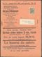 10 C. PREO Petit Sceau De L'ETAT 1937 Surcharge BRUXELLES 1937  BRUSSEL Sur Livre Publicitaire Baligan Et Michenaud Ruys - Typos 1936-51 (Petit Sceau)