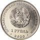 Monnaie, Transnistrie, Rouble, 2020, Handball, SPL, Copper-nickel - Moldavië