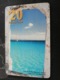 BAHAMAS $20,- CHIPCARD   VIEW FROM BLACKBEARDS TOWER , SALT CAY BAHAMAS  **2734** - Bahama's