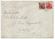 Suisse -1942--Lettre BASSIGNY SUR MORGES  Pour TOULOUSE.31 (France) .. Timbres  ,cachet - Covers & Documents