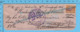 2¢ War Tax Stamp -Me.  J.A. Meunier- Succession J. Furgeson 1916 Cheque, To  A.E.S. Bornet  Trésorier Lachine P. Quebec - Kanada