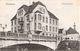 PERLEBERG Prignitz Moltkebrücke Mit Vorgängerbau Telegrafenamt 29.6.1912 Gelaufen - Perleberg