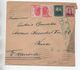 1938 - ENVELOPPE Avec CENSURE / CENSURA REPUBLICA ESPANOLA Pour NICE - Cartas & Documentos