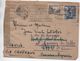 1942 - ENVELOPPE De MADRID Pour PAU -> REEXPEDIEE à SAINT GERMAIN LES BELLES (HAUTE VIENNE) -> CENSURE - Covers & Documents