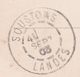 1903 - CP De Diego Suarez, Madagascar Vers Soustons, Landes - 10 C  Sage - Vue Rade D'Antsirane - Brieven En Documenten