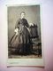 PHOTO CDV 19 EME Jeune FEMME CHIC   MODE  Cabinet MARTIN  A LIMOGES - Old (before 1900)