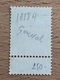 1318A Genval 09 TB Cachet Peu Lisible - Roller Precancels 1900-09