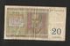 BELGIE / BELGIQUE - TRESORERIE - 20 FRANCS (1950) ROYAUME De BELGIQUE - 20 Francs