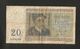 BELGIE / BELGIQUE - TRESORERIE - 20 FRANCS (1950) ROYAUME De BELGIQUE - 20 Francs