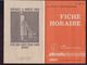 Fiche Horaire SNCF Chartres à Paris Du 12 Décembre 1965 - Other & Unclassified