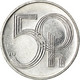 Monnaie, République Tchèque, 50 Haleru, 2005, Jablonec Nad Nisou, TTB - Tchéquie