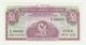 Banknote British Armed Forces 1 Pound 4th Series 1962 UNC - British Armed Forces & Special Vouchers