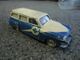 RARE VINTAGE OLD CIJ EUROPARC 1/43 No. 3/53a RENAULT FREGATE BREAK AMBULANCE Blue/White - CIJ