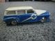 RARE VINTAGE OLD CIJ EUROPARC 1/43 No. 3/53a RENAULT FREGATE BREAK AMBULANCE Blue/White - CIJ