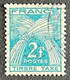 FRAYX082U - Timbres Taxe Type Gerbes 2 F Used Stamp 1946-55 - France YT YX 082 - Zegels