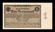 Alemania Germany 1 Rentenmark 1923 Pick 161 Serie J SC UNC - 1 Rentenmark