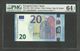 20 EURO - VH V005 I2 - VH0108885604 - ESPAÑA - SPAIN - DRAGHI - UNC - PMG 64 EPQ - 20 Euro