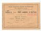 Certificat De Trois Parts Nominatives De Cent Francs , 1938 , Sté Coop. Agricole De LOUDUN , 2 Scans, Frais Fr 1.55 E - Other & Unclassified