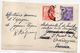 Espagne--AVILA--1945--Couvent De St Thomas--Façade Principale..timbres...cachet - Ávila