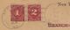METROPOLITAN LIFE INSURRANCE Co., NEW YORK Cover Brief Postage Due TAXE 1c. + 2c. Stamps (4 Scans) - Taxe Sur Le Port