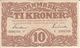 BILLETE DE DINAMARCA DE 10 KRONER DEL AÑO 1943 SIN CIRCULAR - UNCIRCULATED  (BANK NOTE) - Danimarca