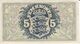 BILLETE DE DINAMARCA DE 5 KRONER DEL AÑO 1943 SIN CIRCULAR - UNCIRCULATED  (BANK NOTE) - Danimarca